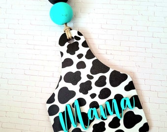 Cow Tag Car Char, Custom Car Charm, Mama Car char,  Christmas gift, 2022, Stocking Stuffer, cows