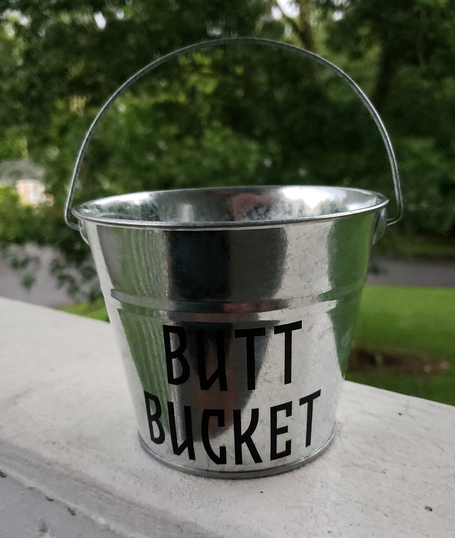Butt Bucket Cigarette Bucket Ash tray Ash Bucket Etsy