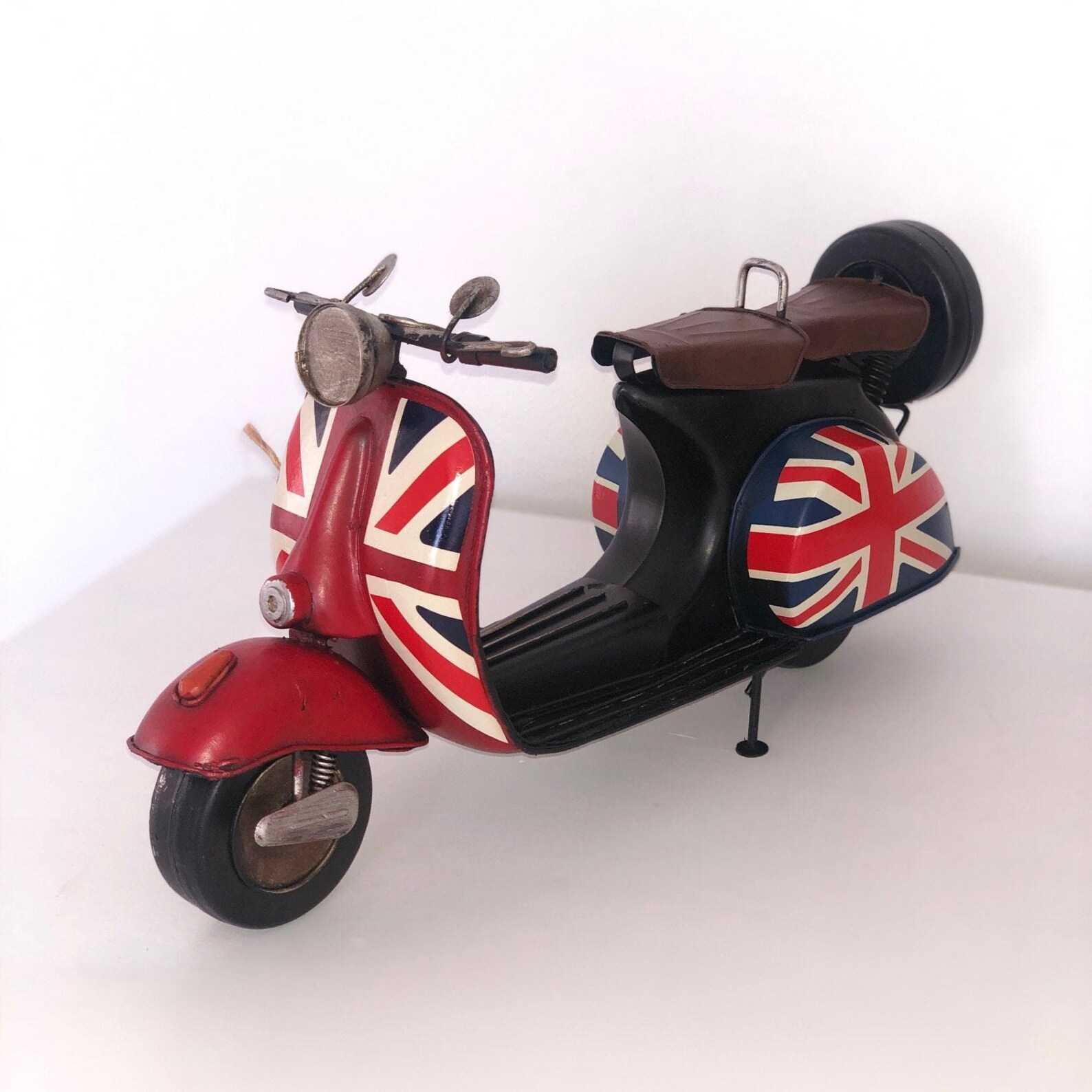 Union Jack Tin Scooter Ornement 30 x 17cm Etsy