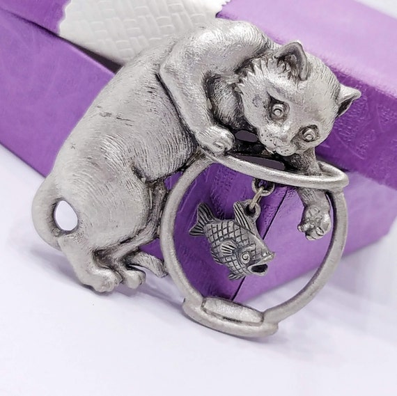 Jj clearance cat brooch