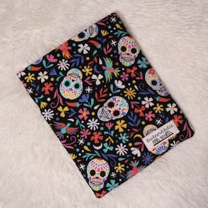 Tossed Sugar Skulls Book Sleeve
