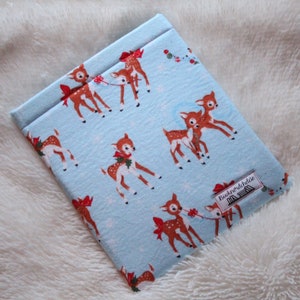 Playful Reindeer Book Sleeve (Hardcover)