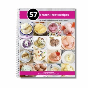 Ninja Creami Recipe Book-57 Full Fat/Sugar Recipes