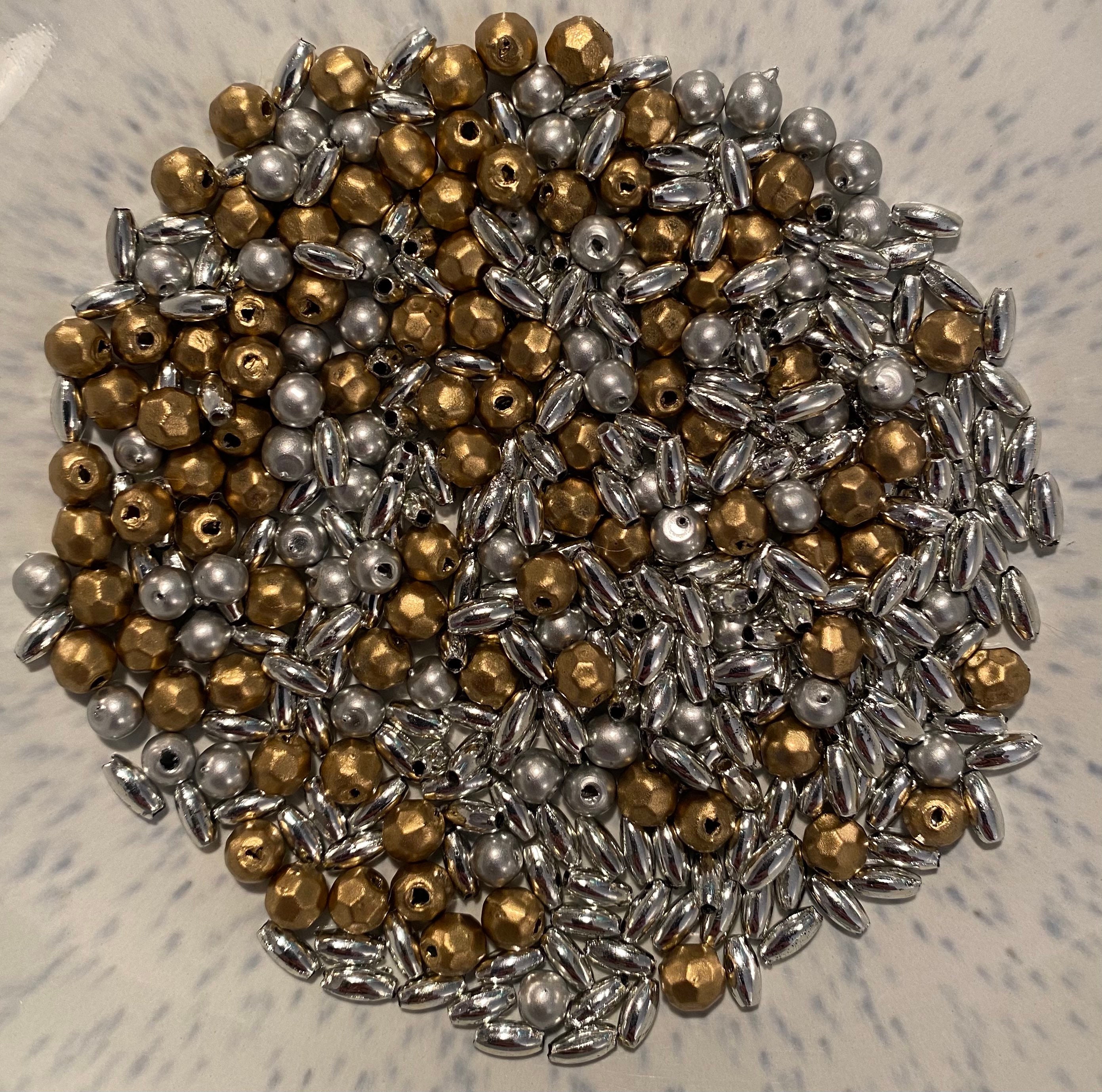 Assorted Plastic Beads Selection of Colours Mixed Sizes & Styles Etsy