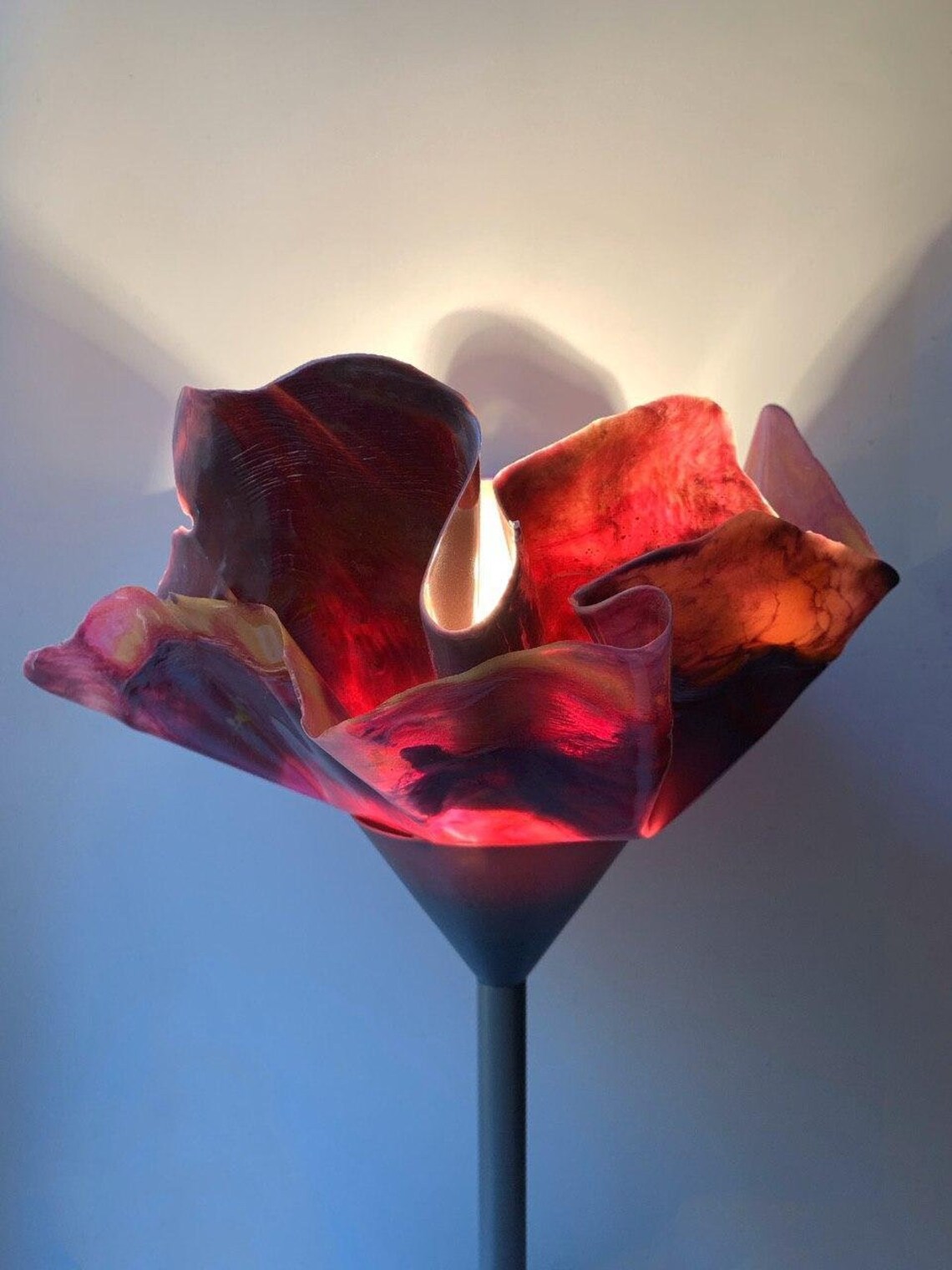 Epoxy Resin Lamp Shade Floor Light with Handmade Epoxy Resin Etsy