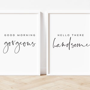 Hola guapo buenos días magnífico svg cortando archivos para cricut Hola guapo y buenos días magnífico imprimible png eps dxf
