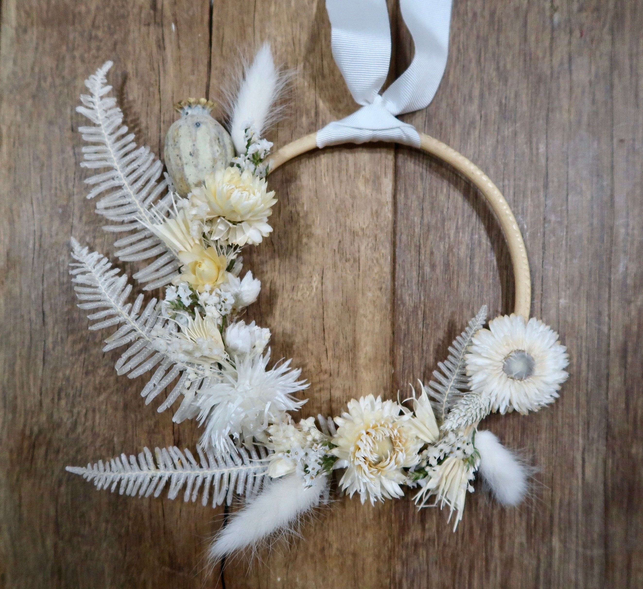 Couronne Fleurs Séchées Venise