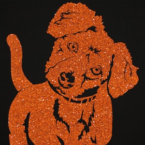 Retrato de mascota en lienzo de diamante DIY / Retrato de perro con plantilla sobre lienzo negro / Retrato de mascota con purpurina personalizado / Retrato de perro personalizado