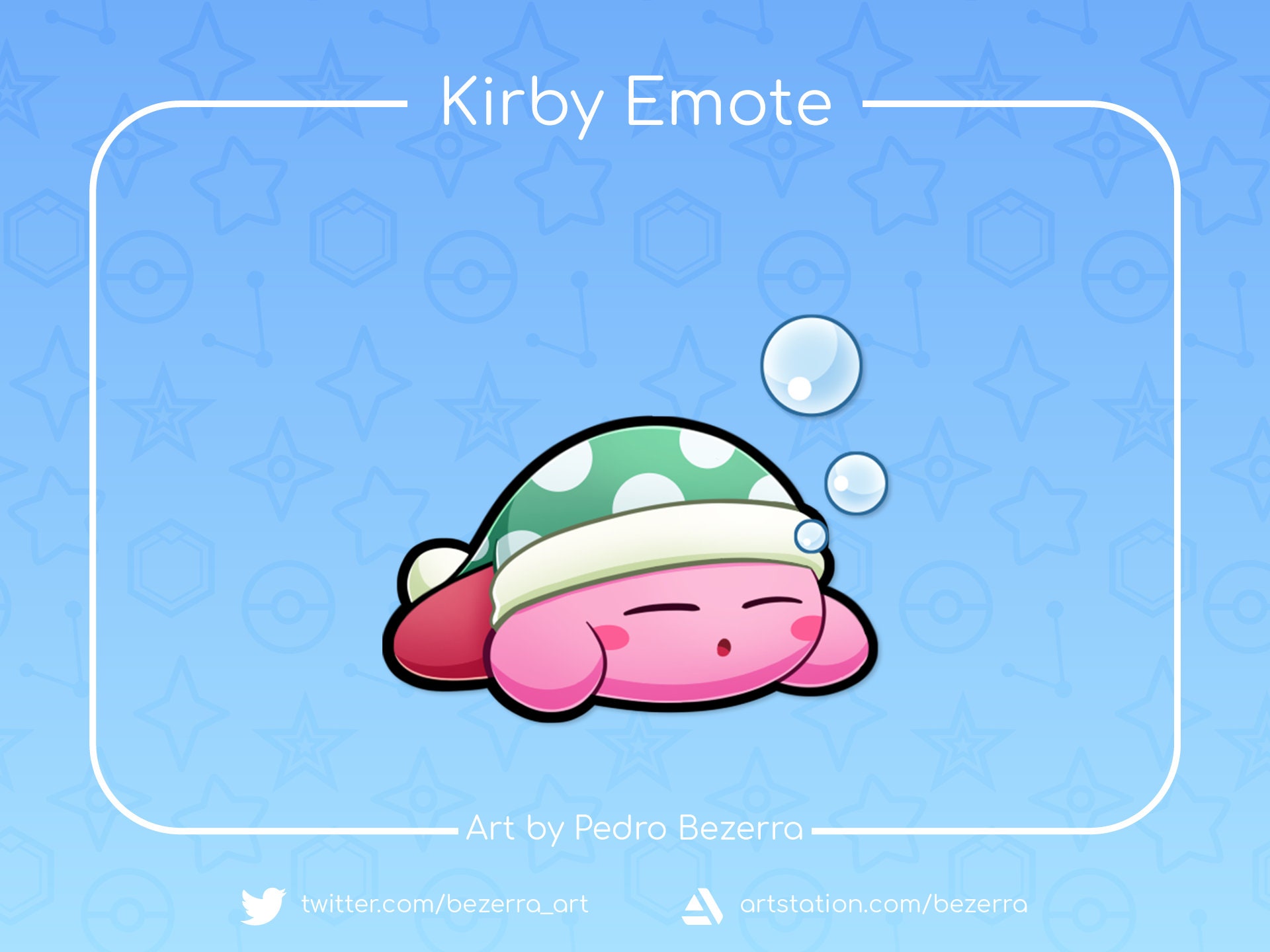 ArtStation - Sleepy Kirby (Gif)