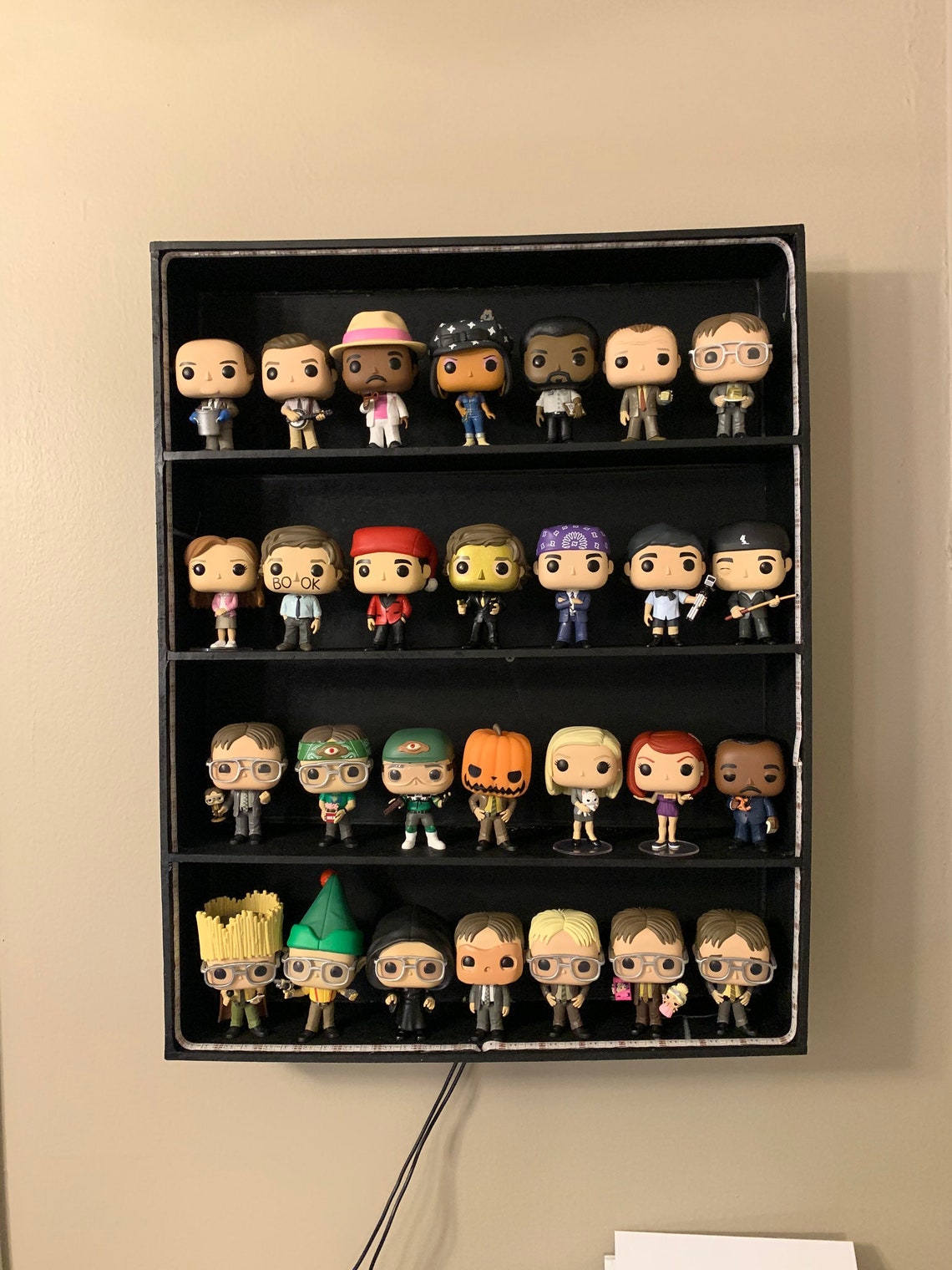 custom funko pop shelf