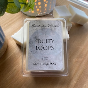 Fruit Loops Scented Wax Melts: Strong, Sweet Aroma