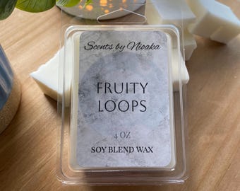 Fruit Loops Scented Wax Melts: Strong, Sweet Aroma