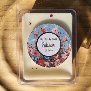 Patchouli wax melt | Hint of Citrus | Woodsy | Fall | Warm | Wax Melt | Traditional Patchouli | 2.5 oz