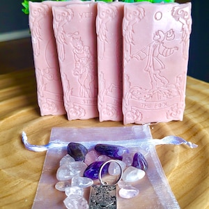 Tarot Wax Melts: Major Arcana Set with Crystals & Charm