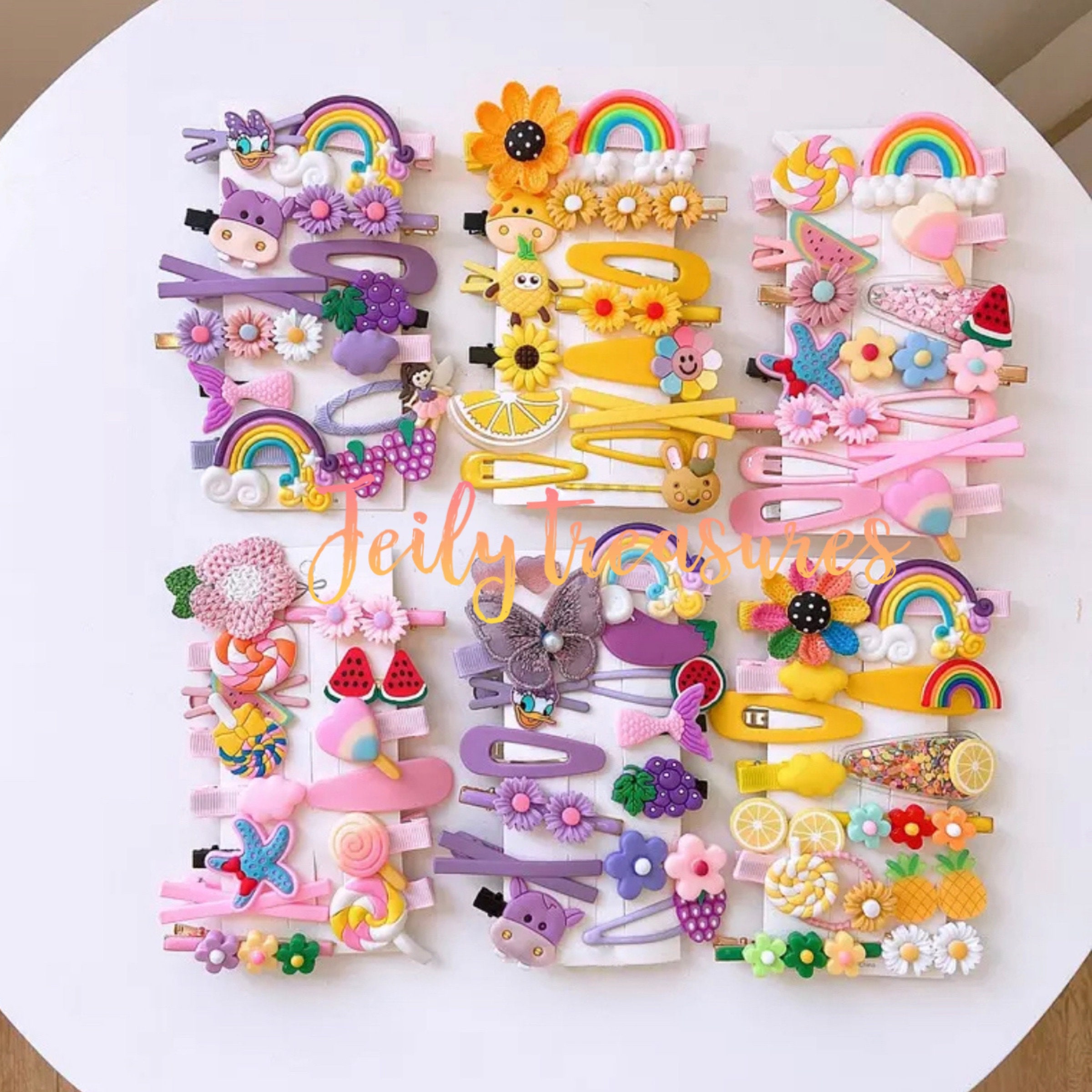 Baby Girl's Hair Clips Children Lovely Candy Hairpin Cute Girls Hair  Accessories