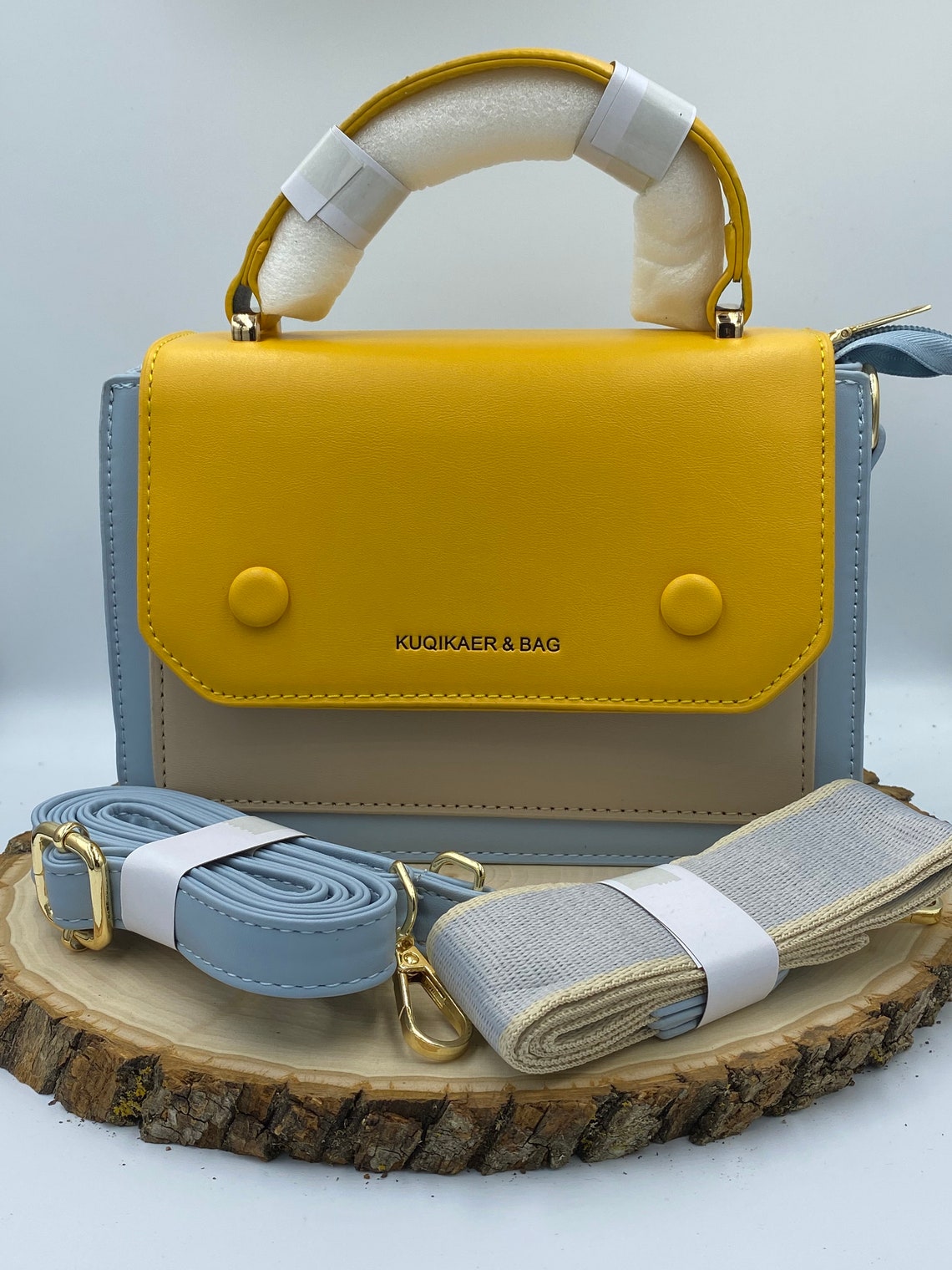 small shoulder bag Two straps one for casual and Etsy