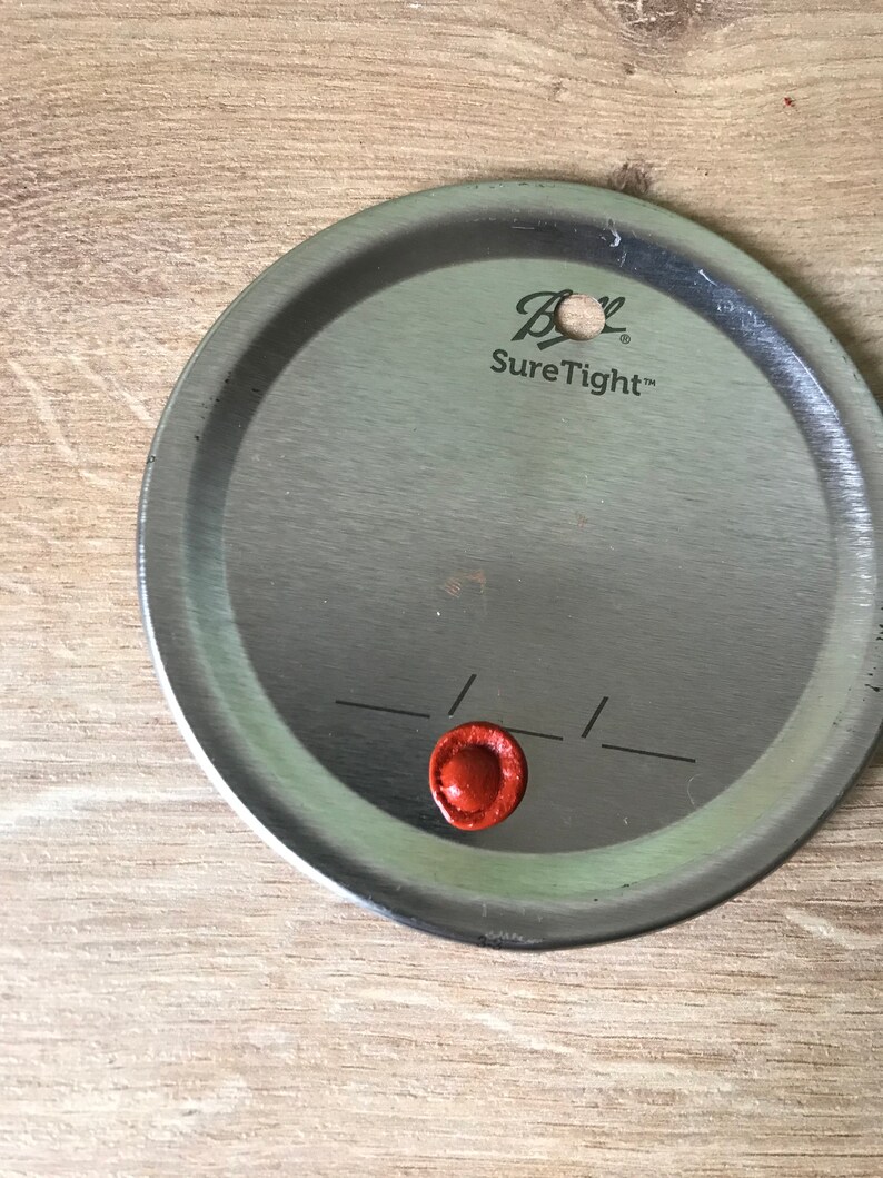 Self Healing Injection Port Mason Jar Lids 6 Pack Etsy