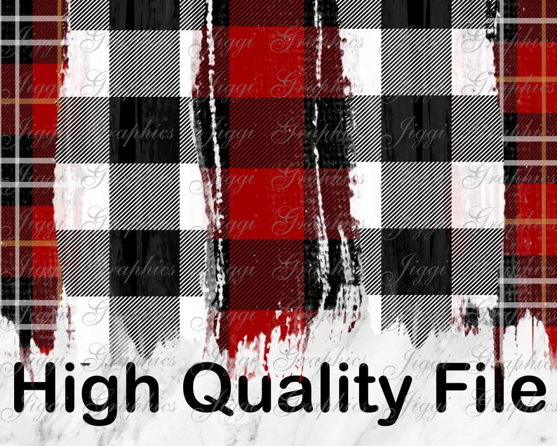Red and Black Buffalo Plaid Background Sublimation, Buffalo Plaid Brush