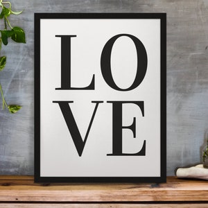 LOVE Digital Art | LOVE Digital Print | Digital Wall Art | Digital Wall Print | Downloadable Wall Art | Downloadable Wall Print