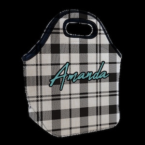 Customizable Linen Lunch bag