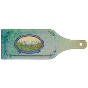 Glass Cutting Boards / Wine Cheese Gift Set