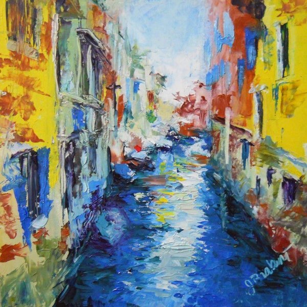 Palette Knife Art Etsy