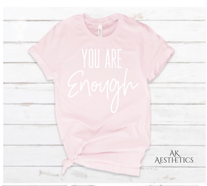Esthetician Tee beauty tee You are Enough logo tee graphic tee gift Unisex tee