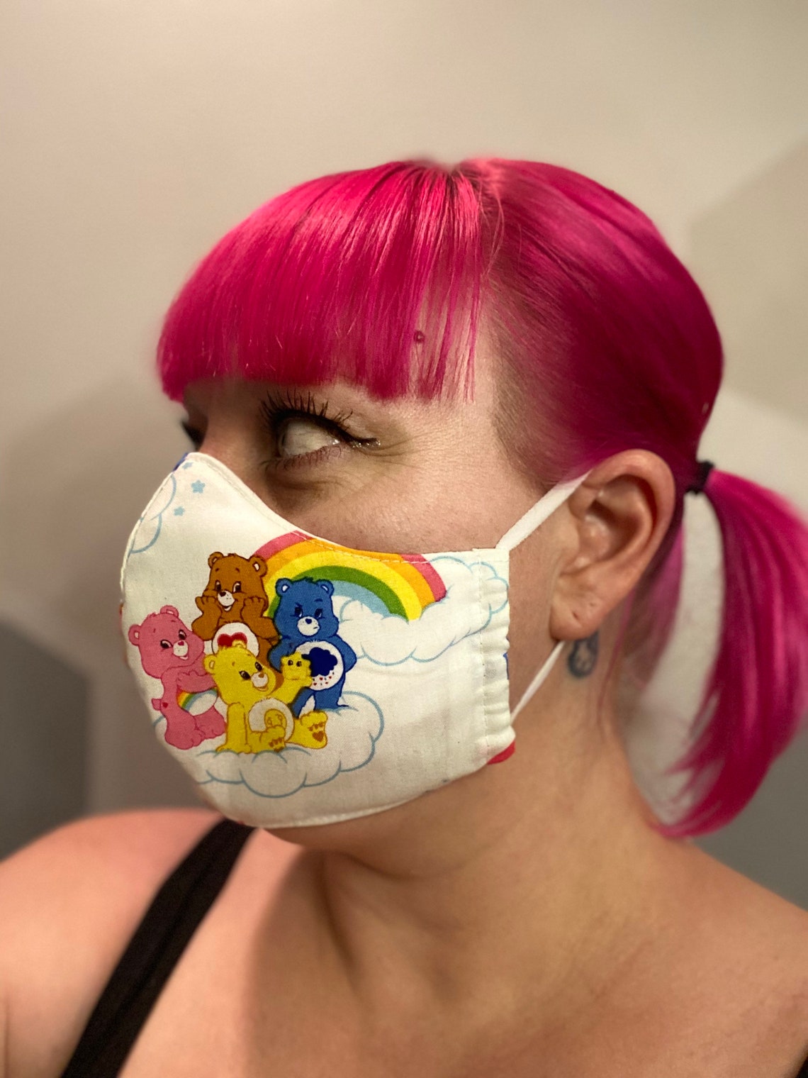 Care Bears Face Mask Etsy