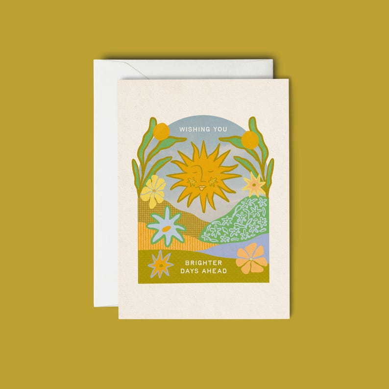 Wishing You Brighter Days Ahead | Sympathy Card | Expression of Love ...