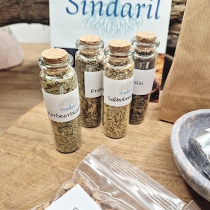Incense Cleaning and Protection Set – 13-Piece Starter Set with Soapstone Bowl, Charcoal & Sand | Includes Explanation of 10 Herb Varieties image 2