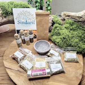 Incense Cleaning and Protection Set – 13-Piece Starter Set with Soapstone Bowl, Charcoal & Sand | Includes Explanation of 10 Herb Varieties image 7