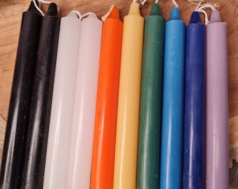 Candele rituali - mix - contenuto 10 candele