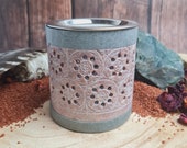 Smoked can - Smoked bowl - Sieve vessel - Soapstone
