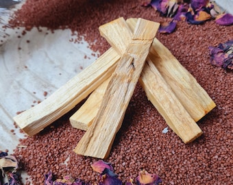 5 x Palo Santo Sticks - chasser les énergies négatives - méditation