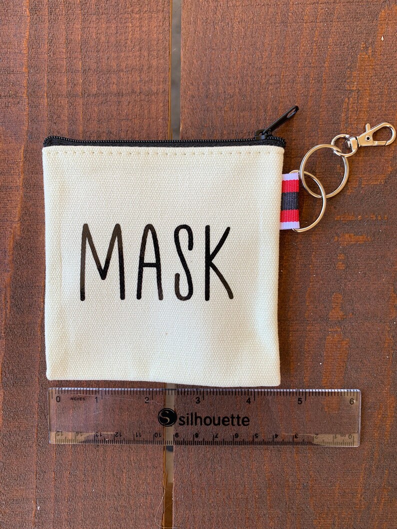 Custom Mask Holder Keychain
