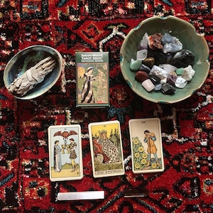 Smith-Waite Centennial Tarot Lectura de cartas
