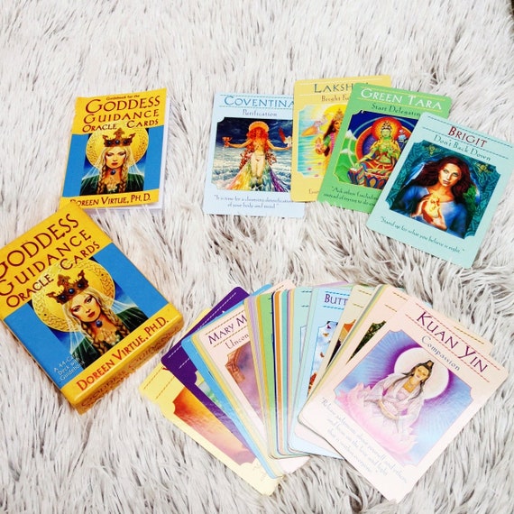 Goddess Guidance Oracle Card Reading - Etsy