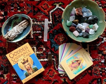 Lectura de tarjetas Oracle Goddess Guidance
