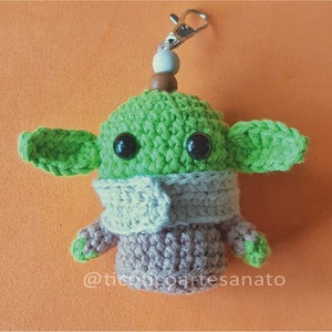 Baby Yoda Amigurumi Crochet Pattern Small & Tiny Size image 3