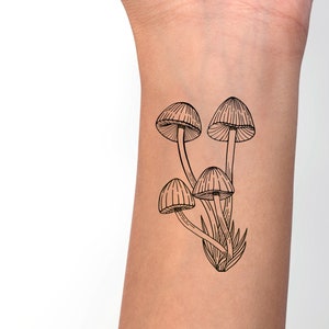 A Trip to Wonderland  Tattooing a Mushroom Tattoo