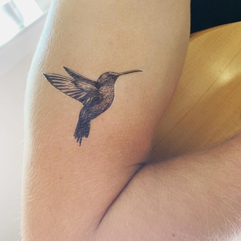 Kolibri temporäre Tattoo Geschenke für sie Brautjungfern Etsy