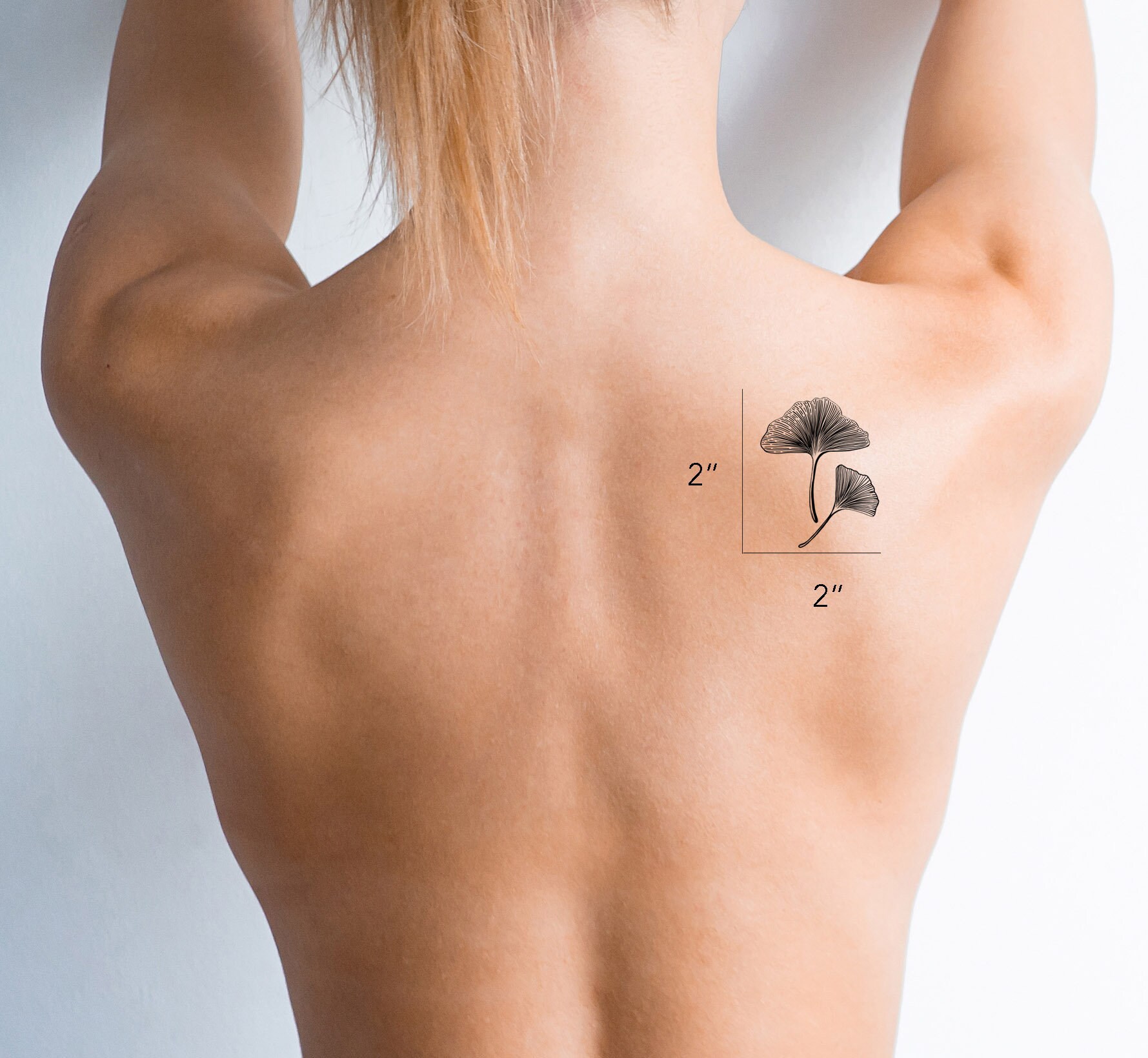 Side To Side Significado En Español Gingko Leaf Temporary Tattoo Gifts for Her Bridesmaids - Etsy