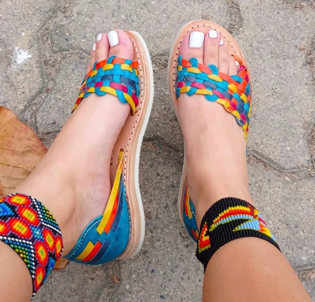 womens huarache flats