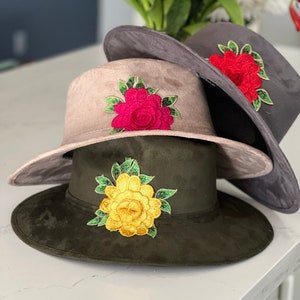 Sombreros de gamuza