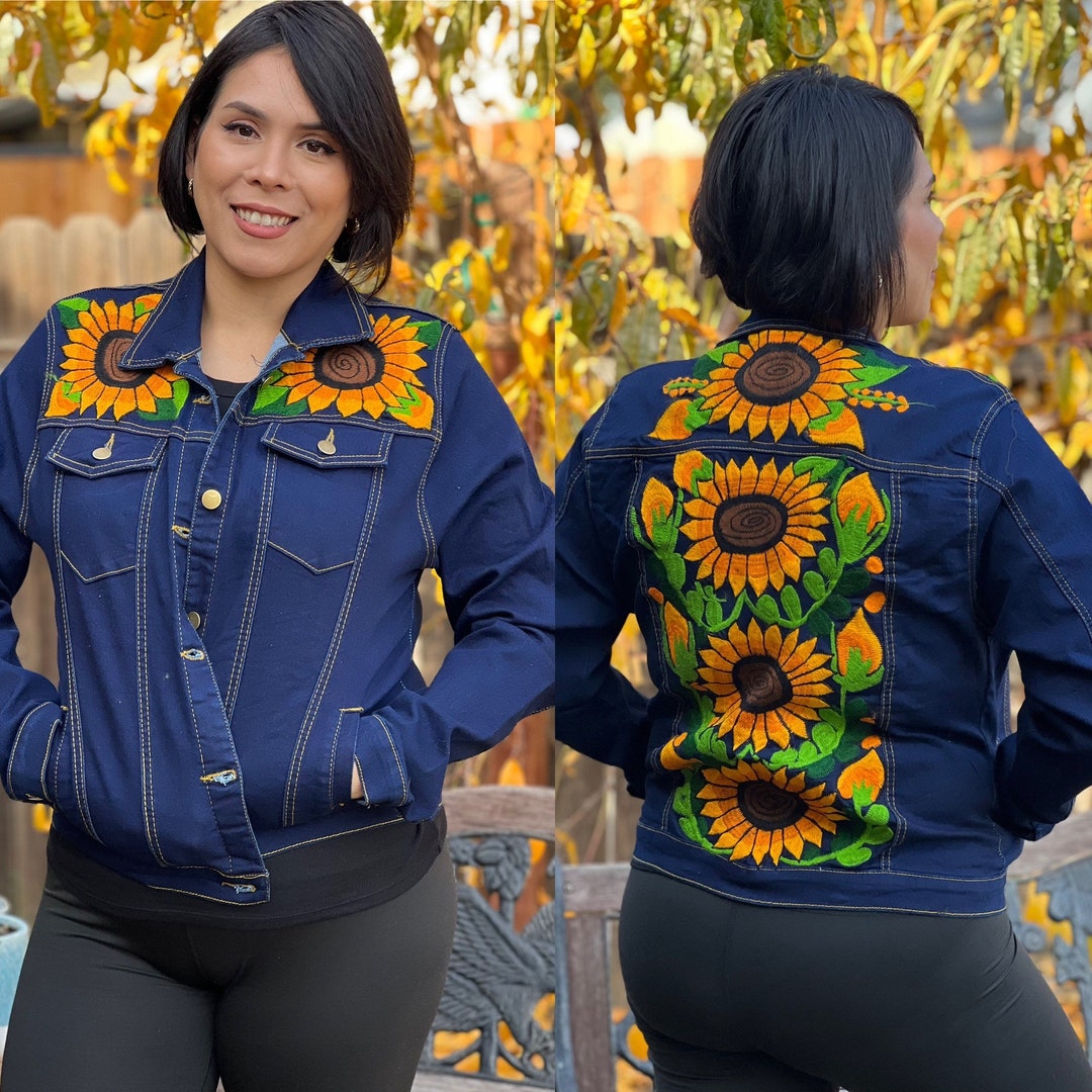 Embroidered Jackets Etsy