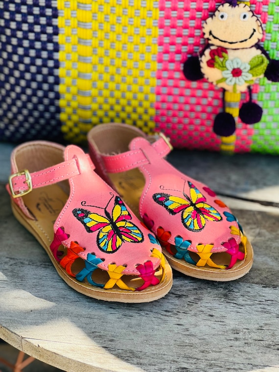 Little Girls Huaraches Etsy