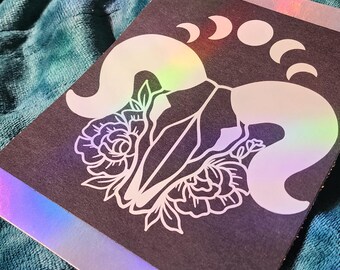 Vinyl/Holographic Cardstock Wall Art
