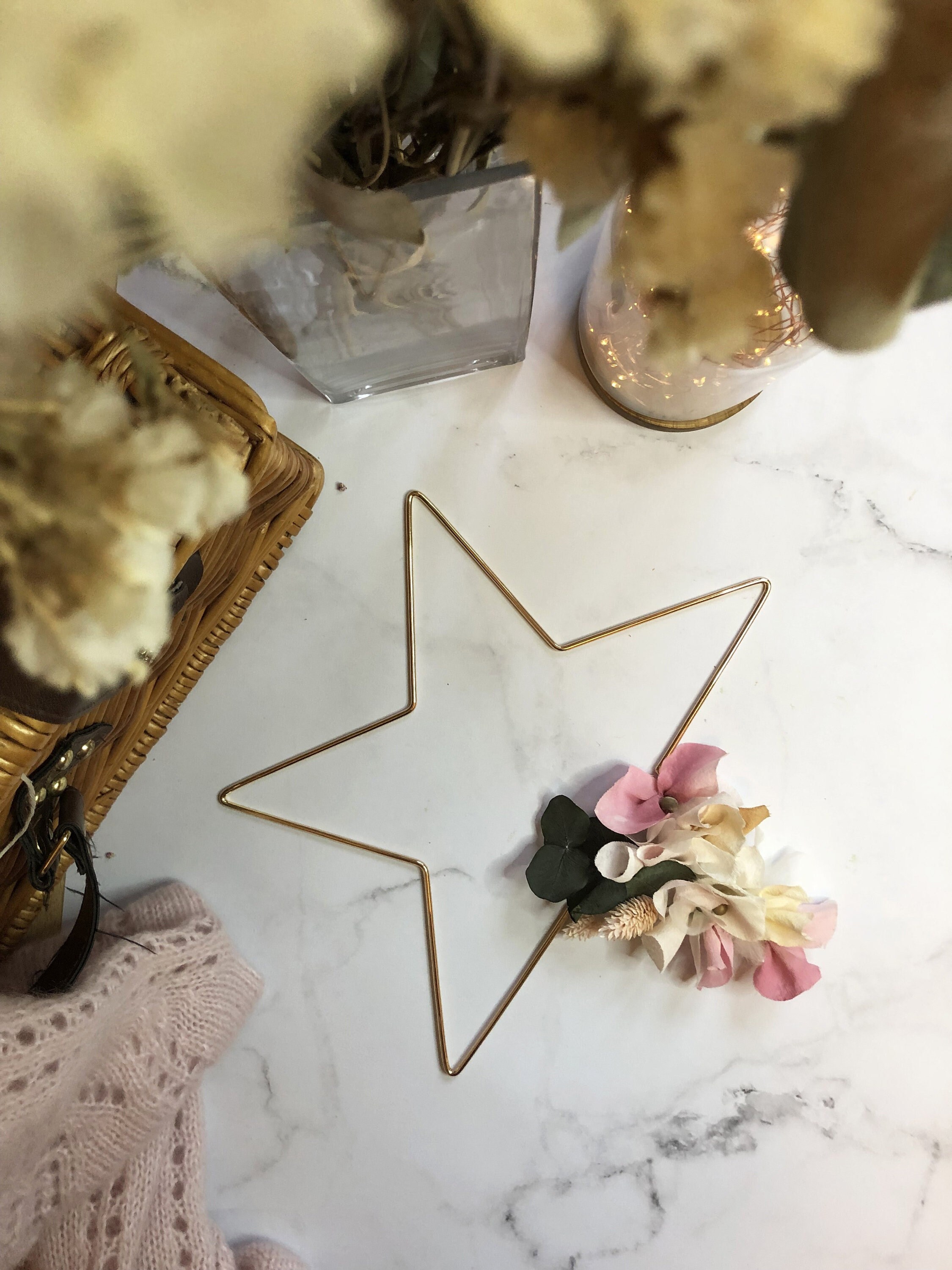 Etoile Murale Fleurie - Étoile Chambre Enfant