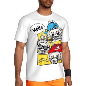 Labubu Cartoon Doll T-Shirt: Unisex Graphic Tee