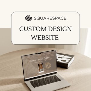 Squarespace Custom Design Website – Fully Bespoke Site for Creatives & Entrepreneurs